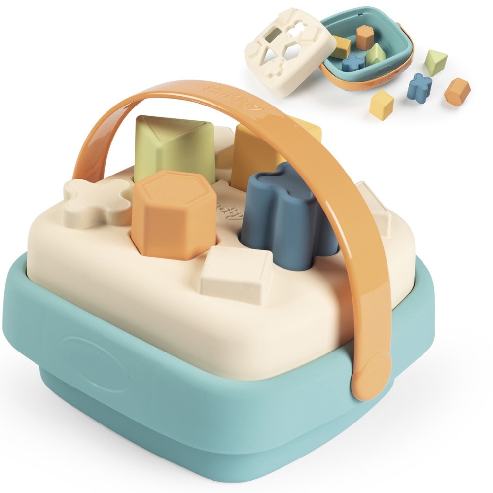 SMOBY mažasis žalias bioplastiko krepšelis rūšiuoklis