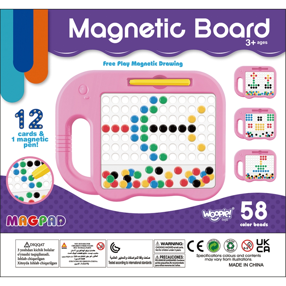 WOOPIE Vaikų Montessori magnetinė lenta MagPad Elephant