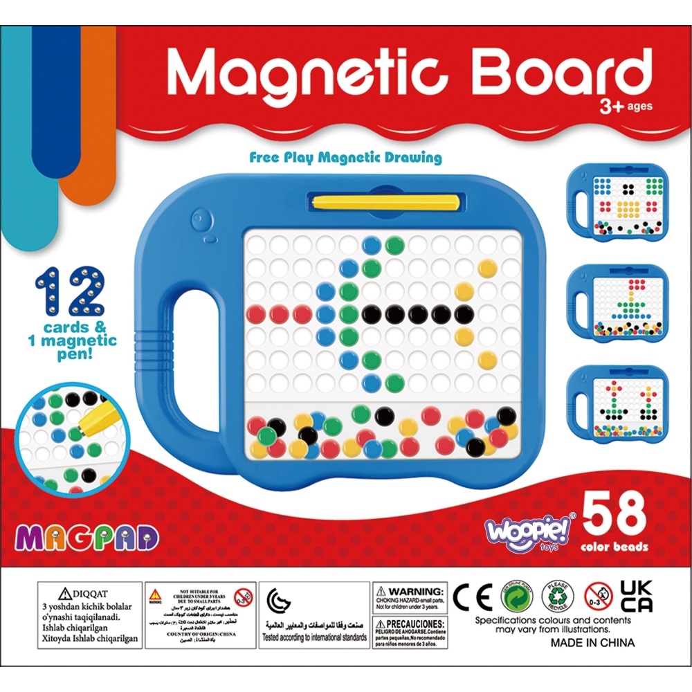 WOOPIE Vaikų Montessori magnetinė lenta MagPad Elephant