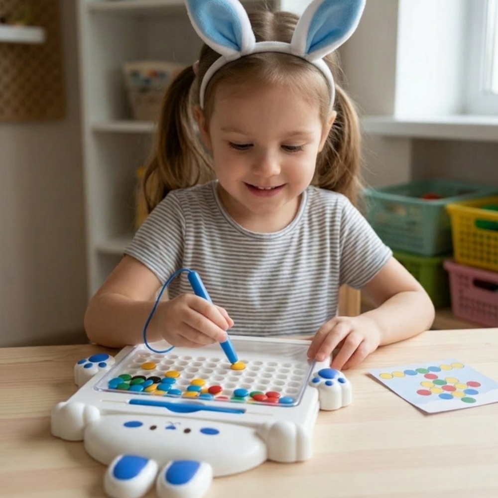 WOOPIE Vaikų Montessori magnetinė lenta MagPad Rabbit