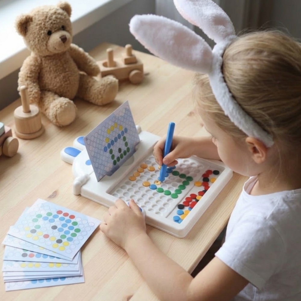 WOOPIE Vaikų Montessori magnetinė lenta MagPad Rabbit