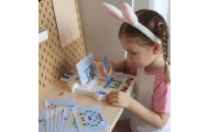 WOOPIE Tablica Magnetyczna dla Dzieci Montessori MagPad Królik					