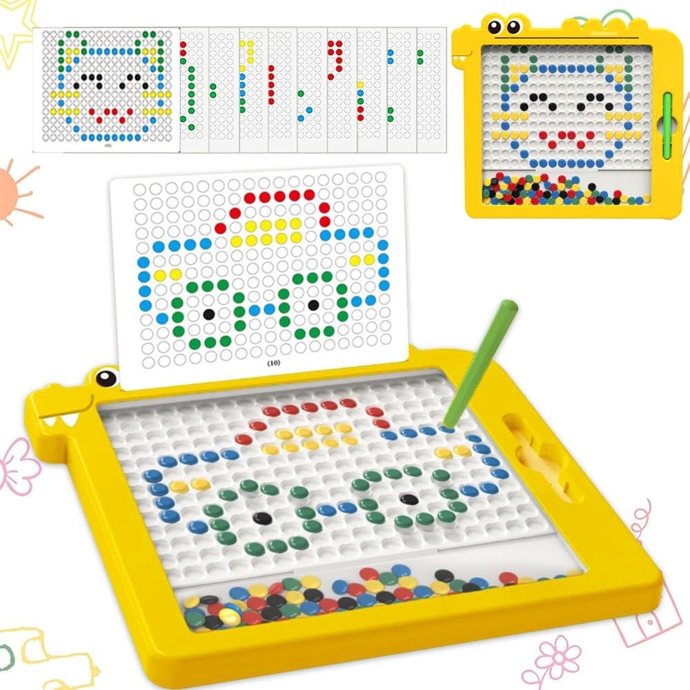 Magnetinė dėlionė MagPad WOOPIE Montessori Dinosauras-Žaislai, Dėlionės, Magnetinės dėlionės-e-vaikas