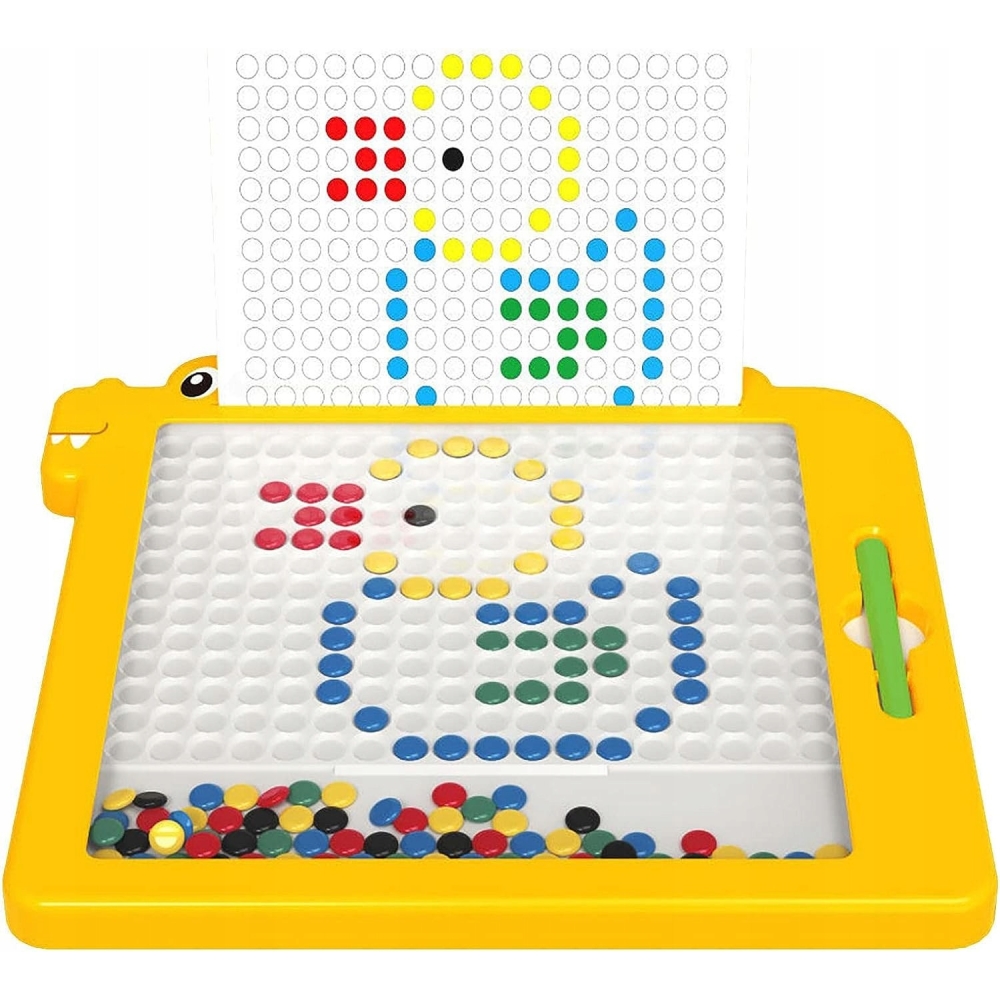 Magnetinė dėlionė MagPad WOOPIE Montessori Dinosauras-Žaislai, Dėlionės, Magnetinės dėlionės-e-vaikas