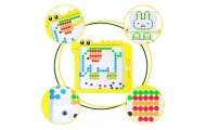 Magnetinė dėlionė MagPad WOOPIE Montessori Dinosauras-Žaislai, Dėlionės, Magnetinės dėlionės-e-vaikas