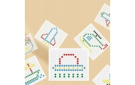 Magnetinė dėlionės lenta WOOPIE Montessori MagPad Dinozauras, mėlyna-Žaislai, Dėlionės, Magnetinės dėlionės-e-vaikas