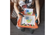 WOOPIE Tablica Magnetyczna dla Dzieci Montessori MagPad Dinozaur