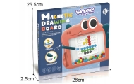 Magnetinė lenta Montessori MagPad Dinosaur WOOPIE