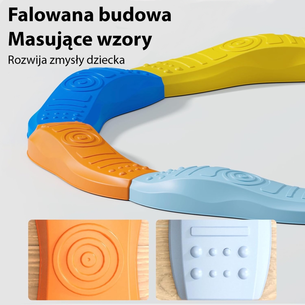 Modulinė balansavimo lenta, sensorinis takelis, WOOPIE ratas-Žaislai, Lauko žaislai, Lauko žaidimai ir sporto prekės, Žaidimai, 