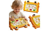 WOOPIE Montessori Magnetic Board Crab Maze Orange