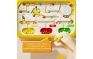 WOOPIE Montessori Magnetic Board Crab Maze Orange