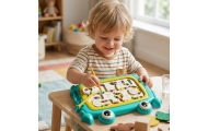 WOOPIE Montessori Magnetic Board Maze Crab Turquoise