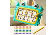 WOOPIE Montessori Magnetic Board Maze Crab Turquoise