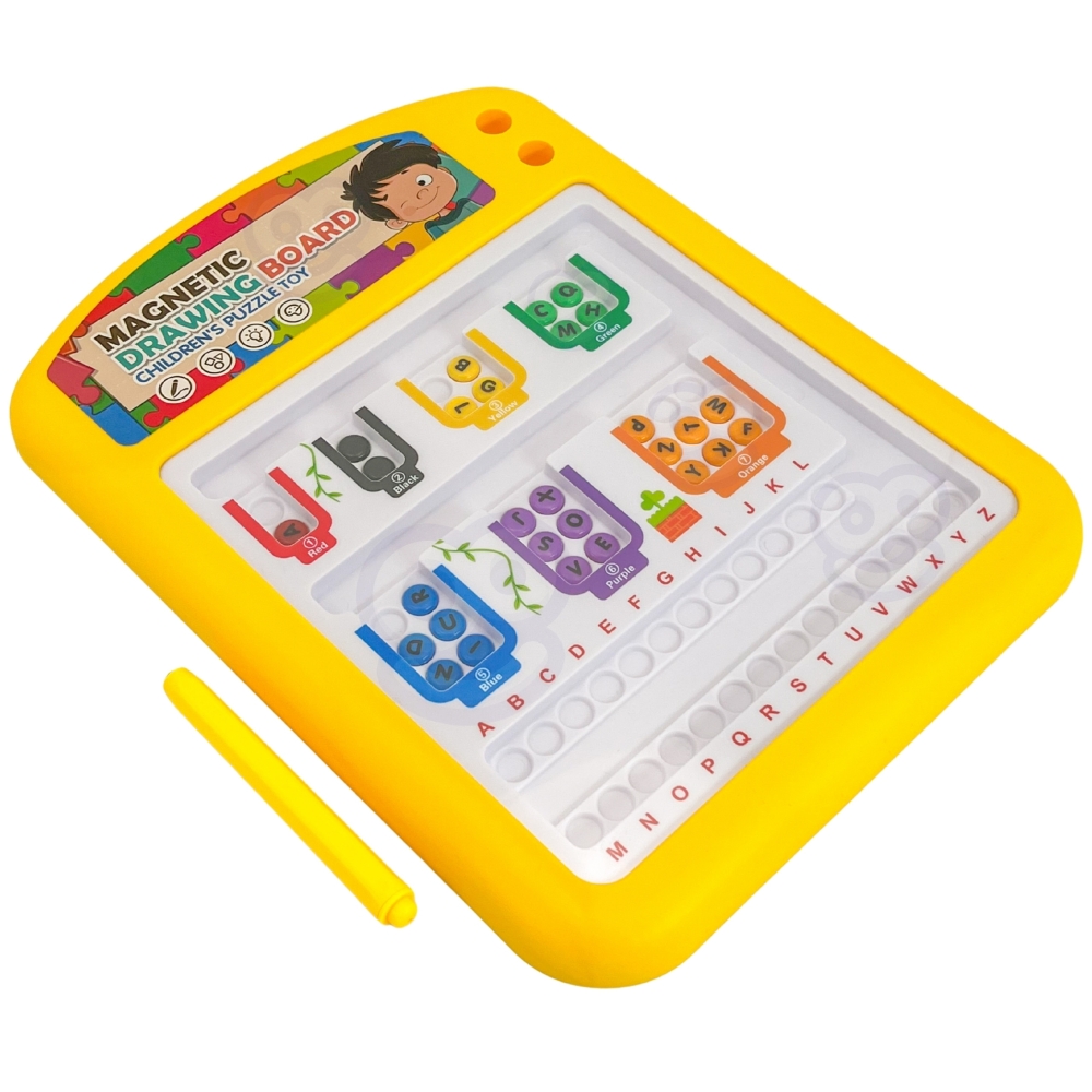 Magnetinė piešimo lenta WOOPIE Montessori-Žaislai, Lavinamieji žaislai, Molbertai, piešimo lentos-e-vaikas