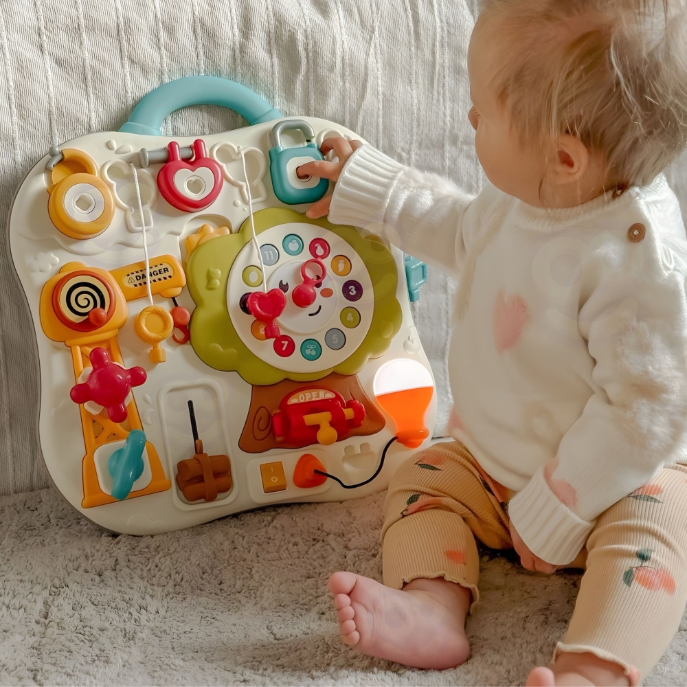 Interaktyvi sensorinė lenta mažyliams WOOPIE Montessori-Žaislai, Kūdikiams, Žaislai mažyliams (iki 4 m.
