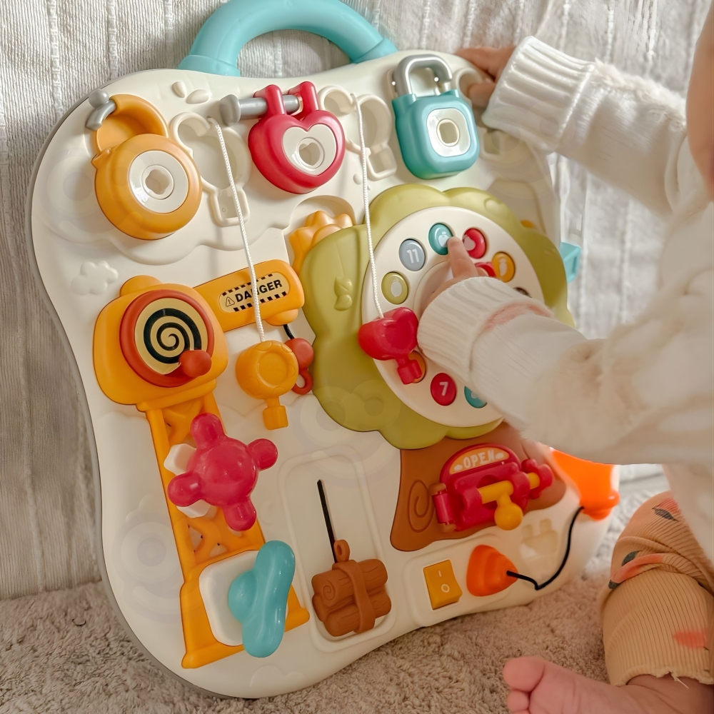 Interaktyvi sensorinė lenta mažyliams WOOPIE Montessori-Žaislai, Kūdikiams, Žaislai mažyliams (iki 4 m.