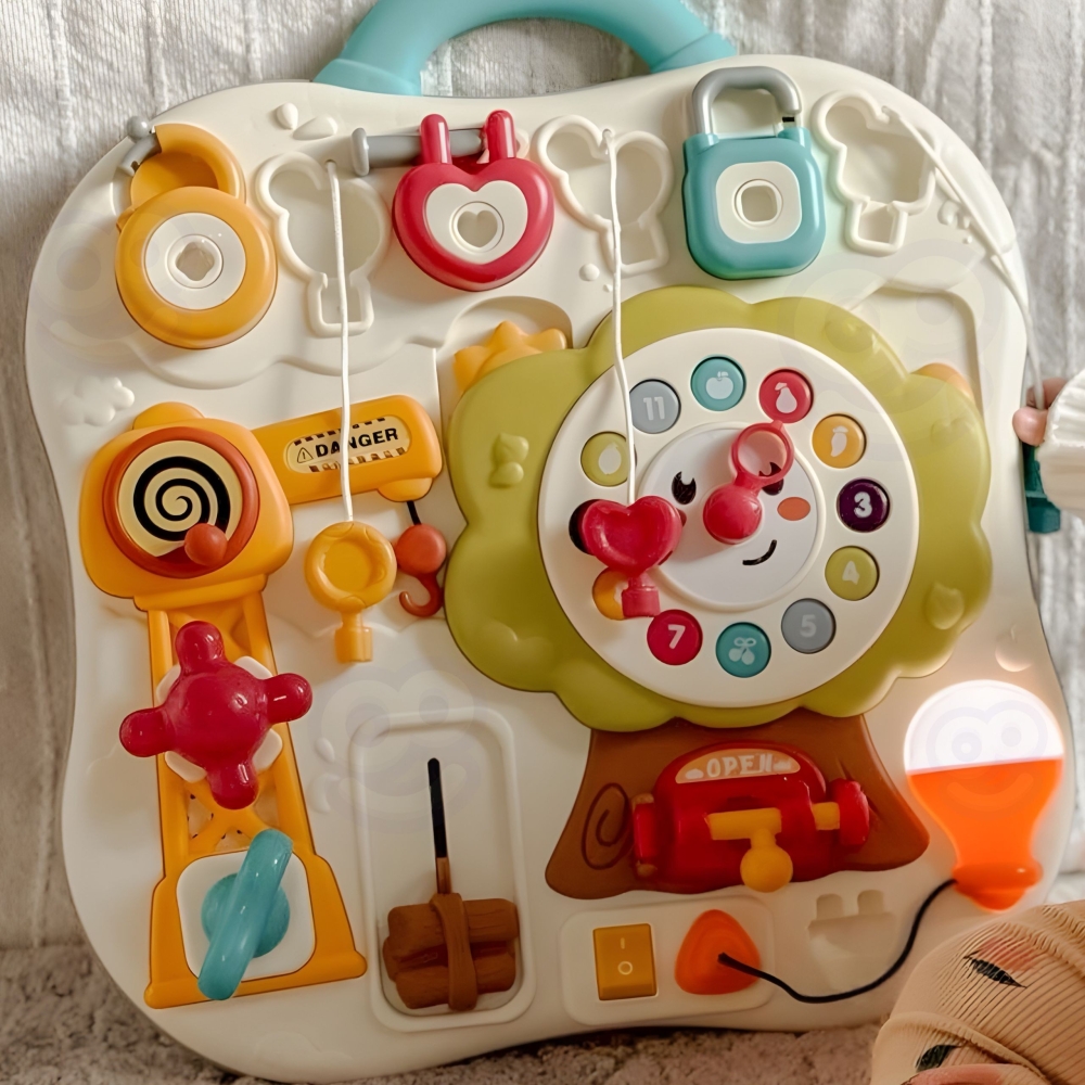 Interaktyvi sensorinė lenta mažyliams WOOPIE Montessori-Žaislai, Kūdikiams, Žaislai mažyliams (iki 4 m.