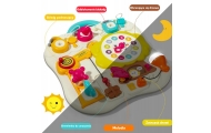 WOOPIE Tablica Montessori Manipulacyjna Sensoryczna Interaktywna dla Malucha