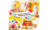 WOOPIE Tablica Montessori Manipulacyjna Sensoryczna Interaktywna dla Malucha