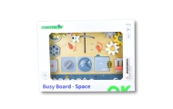 Medinė edukacinė lenta TOOKY TOY Montessori Astronautas erdvėlaivis-Žaislai, Kūdikiams, Žaislai mažyliams (iki 4 m.