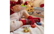 TOOKY TOY Drewniany Zestaw Morskich Zabawek Wieża Balansująca Łowienie Ryb Figurki 23 Elementy