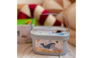 TOOKY TOY Drewniany Zestaw Morskich Zabawek Wieża Balansująca Łowienie Ryb Figurki 23 Elementy