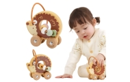VIGA Bead Maze on Wheels – Hedgehog 12M+