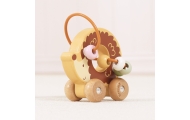 VIGA Bead Maze on Wheels – Hedgehog 12M+