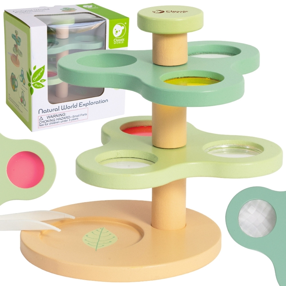 Medinis mikroskopas 2-in-1 CLASSIC WORLD