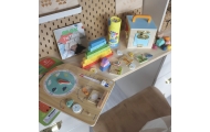 Edukaciniai žaislai Montessori Montessori Weatherboard 6in1 nuo 3 metų