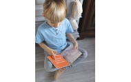 Tooky Toy Edukacyjne Pudełko Montessori Układanka Liczydło Tablica Pogody 6w1 od 3 Lat