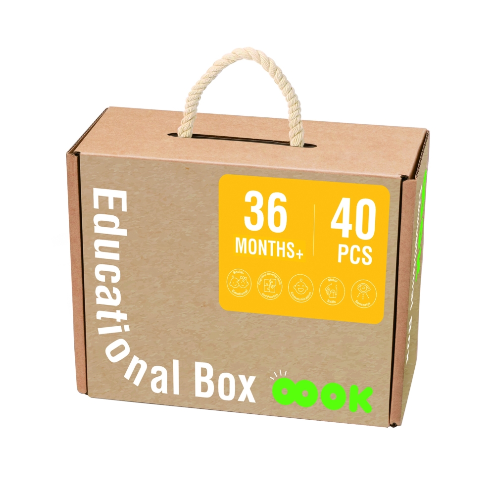 Edukaciniai žaislai Montessori Montessori Weatherboard 6in1 nuo 3 metų