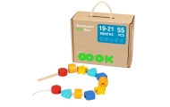 TOOKY TOY Box Pudełko XXL Montessori Edukacyjne 7w1 Sensoryczne 19-21 Mies.					