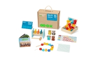 TOOKY TOY Box Pudełko XXL Montessori Edukacyjne 7w1 Sensoryczne 19-21 Mies.					
