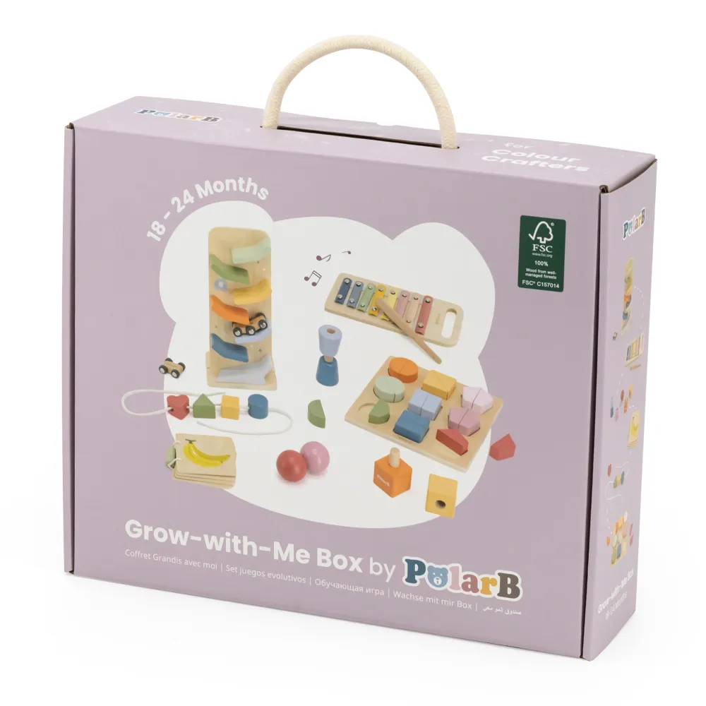 VIGA Educational Toy Box Set from 18 months to 24 months