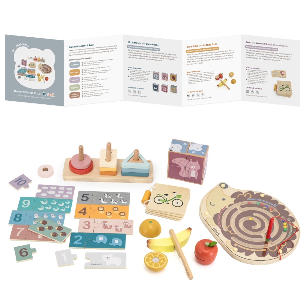 Viga 44265FSC PolarB rinkinys "Auga kartu su manimi" - Little Thinkers-Dovanoms, Žaislai, Kūdikiams, Žaislai mažyliams (iki 4 m.