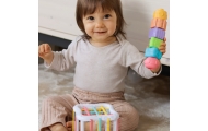 Sensorinis edukacinis rinkinys WOOPIE GREEN Box 5in1 Montessori ugdymo dėžutė 11-12M FSC-Dovanoms, Žaislai, Kūdikiams, Žaislai m
