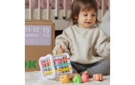 Sensorinis edukacinis rinkinys WOOPIE GREEN Box 5in1 Montessori ugdymo dėžutė 11-12M FSC-Dovanoms, Žaislai, Kūdikiams, Žaislai m