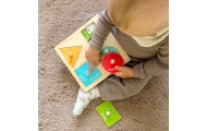 Edukacinė sensorinė dėžutė WOOPIE GREEN Box 6in1 13-15m Montessori FSC-Dovanoms, Žaislai, Kūdikiams, Žaislai mažyliams (iki 4 m.