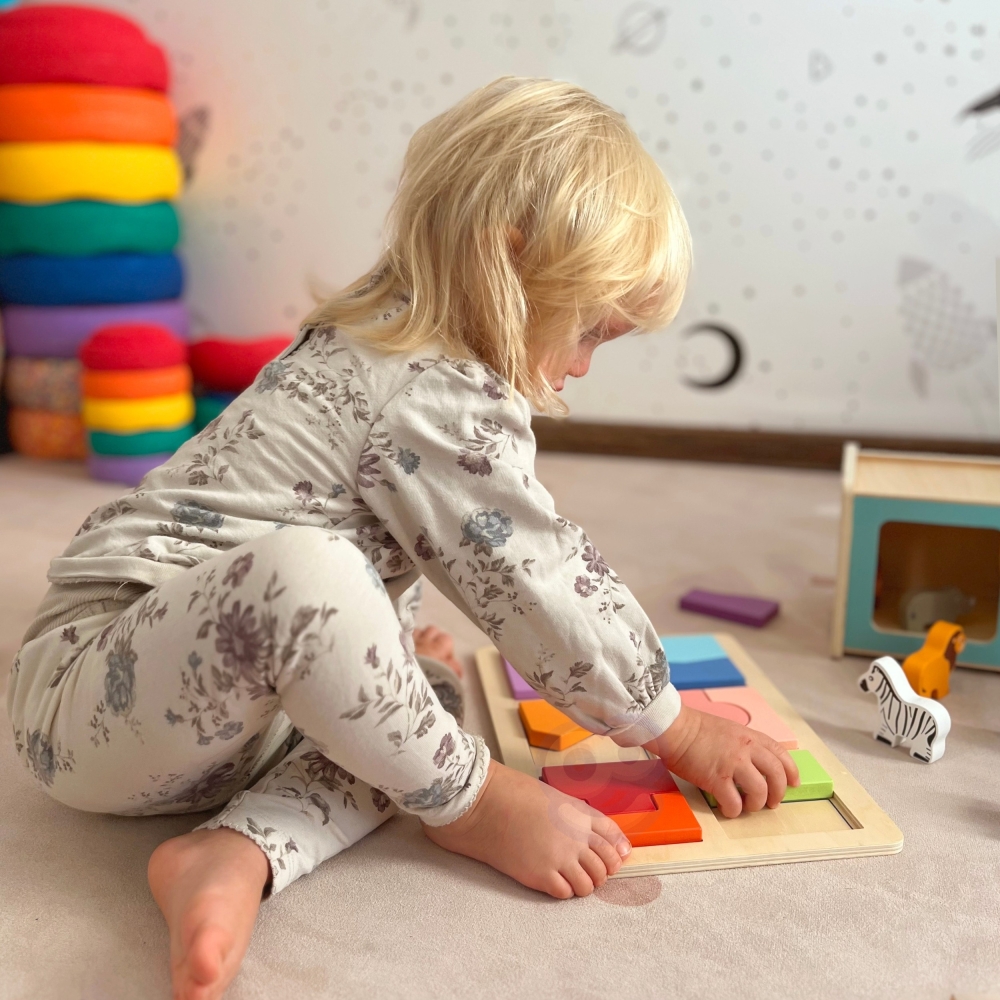 Edukacinė 7in1 sensorinė dėžutė WOOPIE GREEN Box XXL Montessori 31-36 mėn. FSC-Dovanoms, Žaislai, Kūdikiams, Žaislai mažyliams (