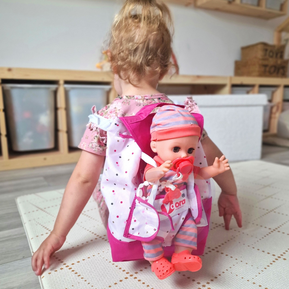 WOOPIE ROYAL Lėlės auklės rinkinys su priedais 19 el.