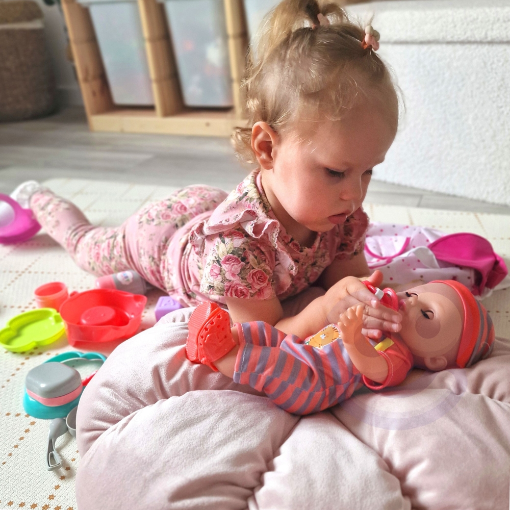 WOOPIE ROYAL Lėlės auklės rinkinys su priedais 19 el.