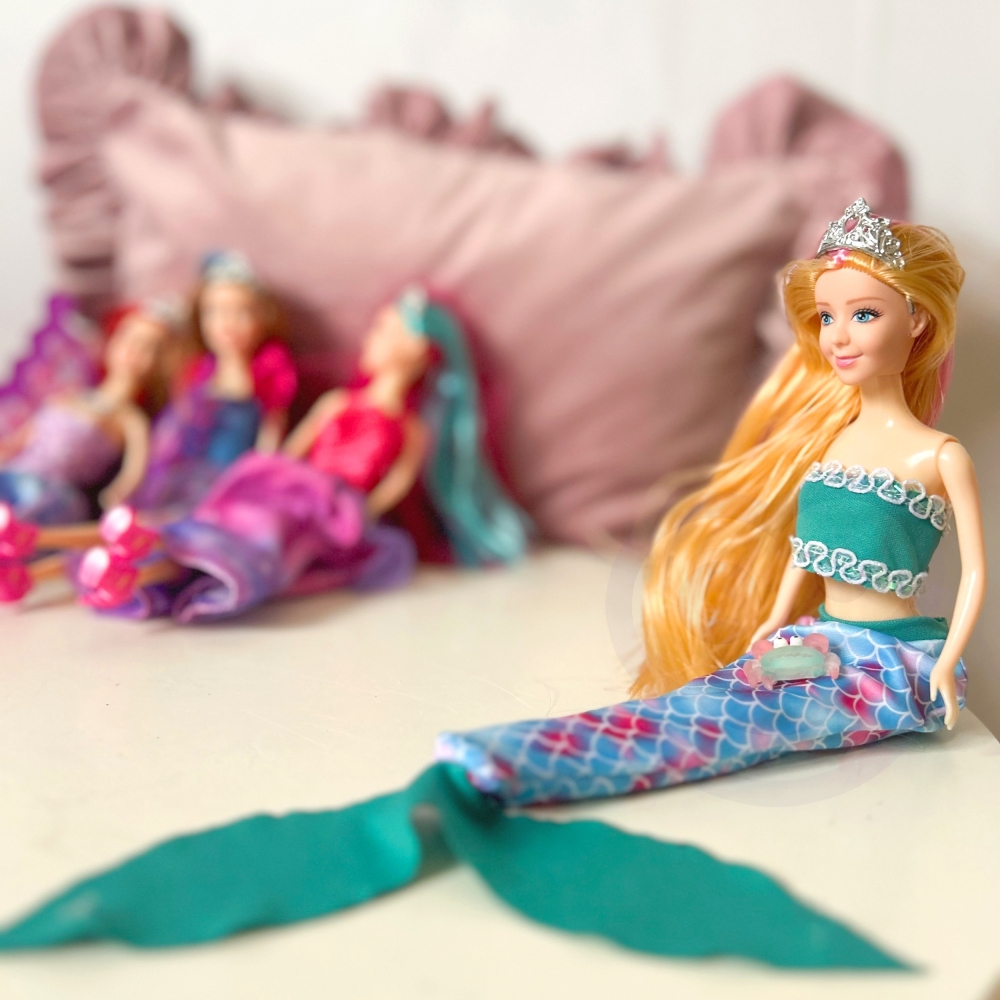 4 stebuklingų princesių rinkinys WOOPIE su priedais