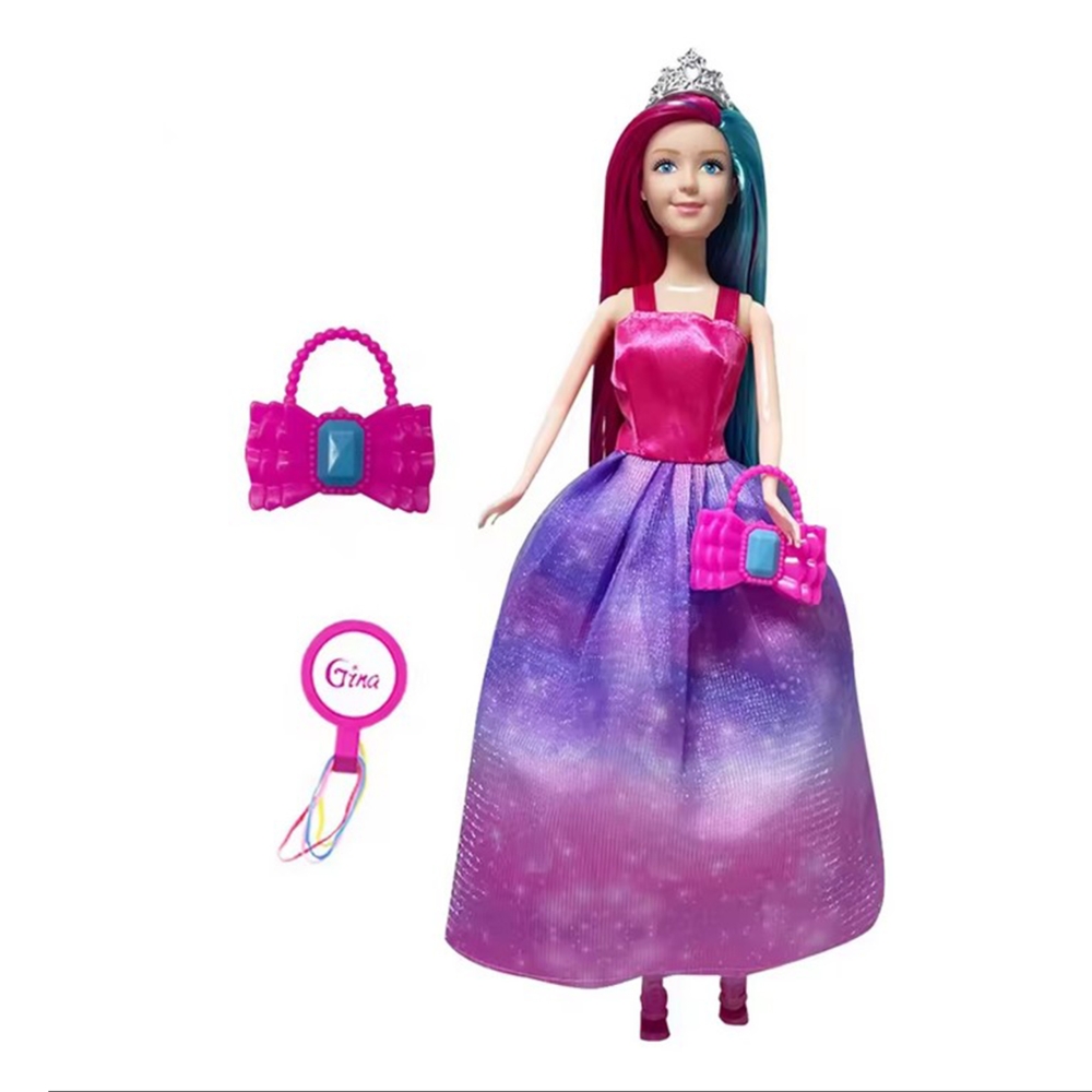 4 stebuklingų princesių rinkinys WOOPIE su priedais