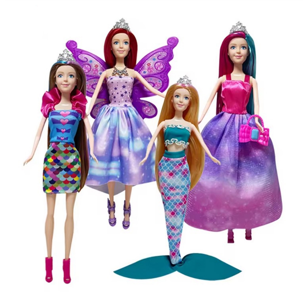 4 stebuklingų princesių rinkinys WOOPIE su priedais