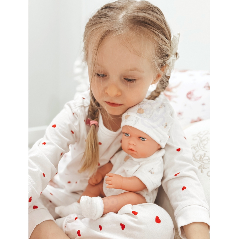 WOOPIE ROYAL rinkinys Kūdikio lėlė 30,5 cm + nešioklė Rožinė