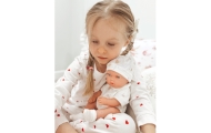 WOOPIE ROYAL Zestaw Lalka Bobas 30,5 cm + Nosidełko Różowe