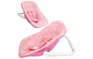 WOOPIE ROYAL Zestaw Lalka Bobas 30,5 cm + Nosidełko Różowe