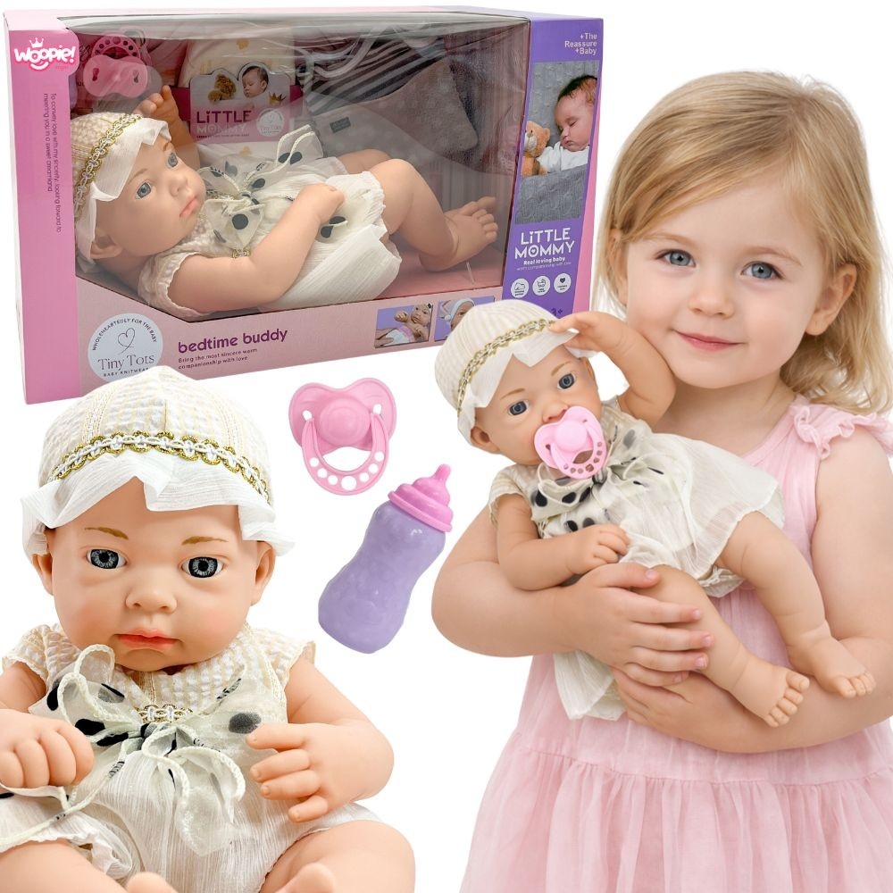 Lėlė kūdikis WOOPIE ROYAL su priedais 38 cm
