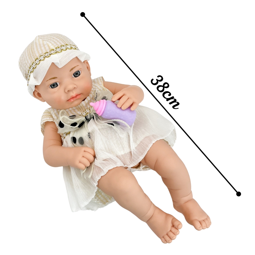Lėlė kūdikis WOOPIE ROYAL su priedais 38 cm